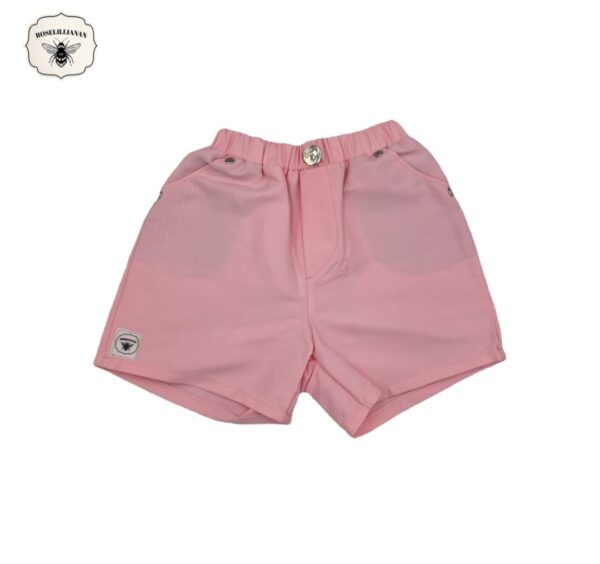 Lekker Speel Broek Pakkie Khaki & Pienk - Image 3