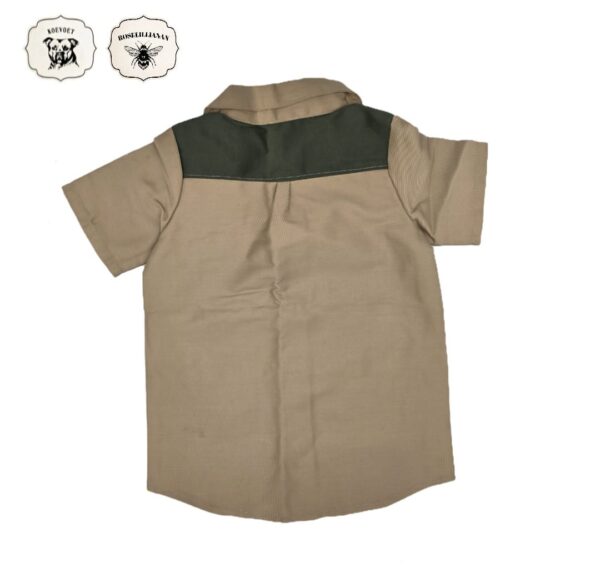 Lekker Speel Broek Pakkie Khaki & Olyf - Image 4