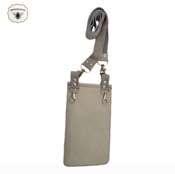 Crossbody Purse Light Grey - Image 2