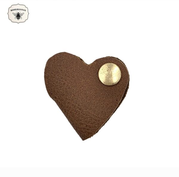 Heart Keyholder Clip Tan - Image 2