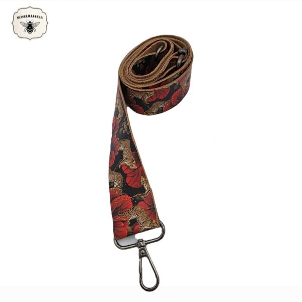 Genuine Leather Crossbody Strap Wild Card