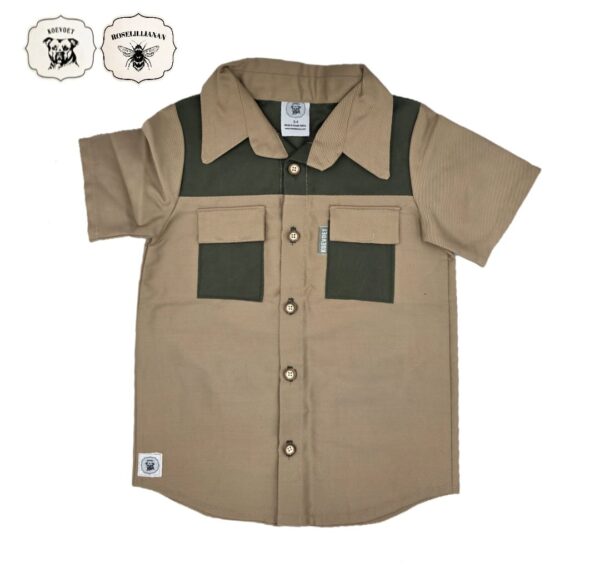 Lekker Speel Broek Pakkie Khaki & Olyf - Image 5