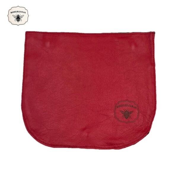 Interchangeble handbag flap Red