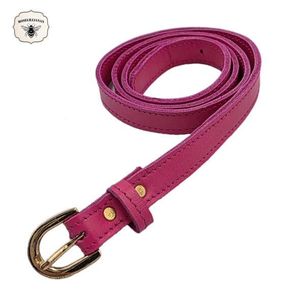 Slim Genuine Leather Belt