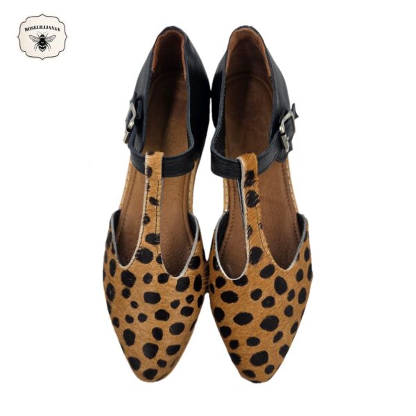 Tan Cheetah & Black - Fleece