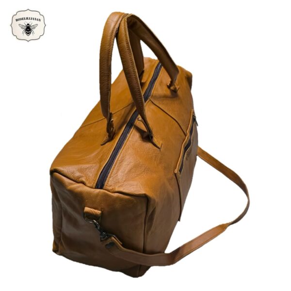 Savanna Genuine Leather Travel Bag