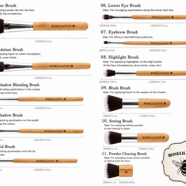 Makeup Brush Set